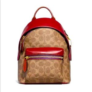 Coach Charter 18 Backpack in Colorblock Signature Canvas